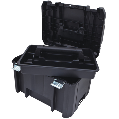 Coffre &agrave; outils profond TSTAK, 17-1/4" x 13" x 11-7/8", Noir Nia-Chem Ltd.