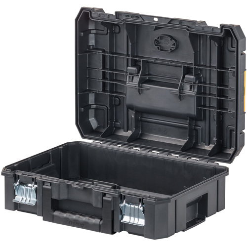 Coffre &agrave; outils avec dessus plat TSTAK II, 17-1/4" x 13" x 6-3/8", Noir Nia-Chem Ltd.