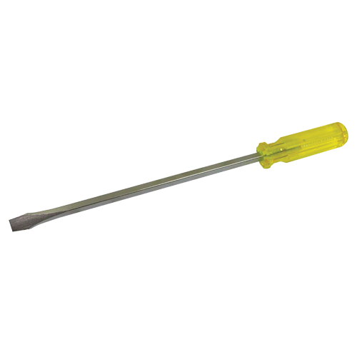 Slotted Screwdriver, 1/2", 16-3/4" L, Plastic Handle Nia-Chem Ltd.