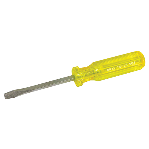 Tournevis fendu, 1/4", 8-1/4" lo, Prise Plastique Nia-Chem Ltd.