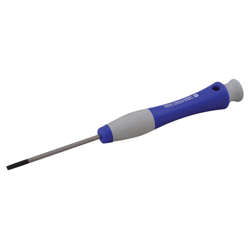 Tournevis &agrave; fente, Tige de 5/32", Ronde, 6-1/2" lo, Prise en Plastique Nia-Chem Ltd.