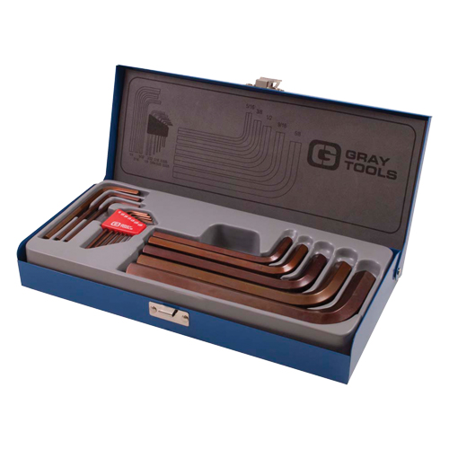 Hex Key Set, 15 Pcs., Imperial Nia-Chem Ltd.