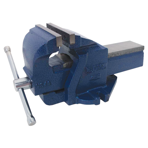 &eacute;tau d'&eacute;tabli en fonte ductile pour m&eacute;canicien, Largeur des m&acirc;choires 4-1/2", Profondeur de la gorge 2-3/5" Nia-Chem Ltd.