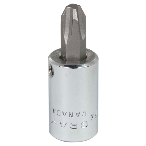 Head Socket, Phillips, #4 x 1.93" L, 3/8" Square Drive Drive Nia-Chem Ltd.