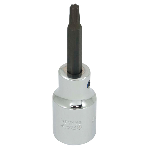 Socket, Torx&reg;, T-27 x 3" L, 1/2" Square Drive Drive Nia-Chem Ltd.