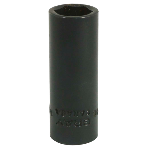 Socket, Impact, 1/2", 3/8" Drive, 6 Points, Deep Nia-Chem Ltd.
