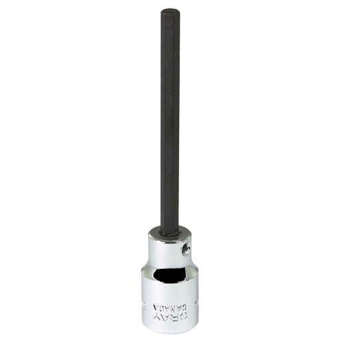 Douille &agrave; embout, 5 mm x 3-7/8" lo, Prise 3/8" Nia-Chem Ltd.