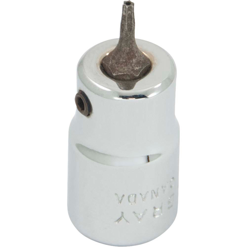 Bit Socket, Torx&reg;, T7 x 2-1/8" L, 3/8" Drive Nia-Chem Ltd.