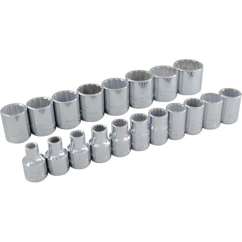 Jeu de douilles, 19 Mcx, Prise de 3/8" Nia-Chem Ltd.