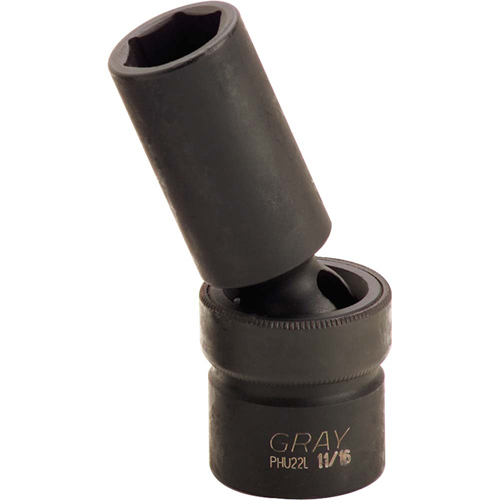 Douille &agrave; joint universel, Chocs, 3/8", Prise 1/2", 6 pans Nia-Chem Ltd.