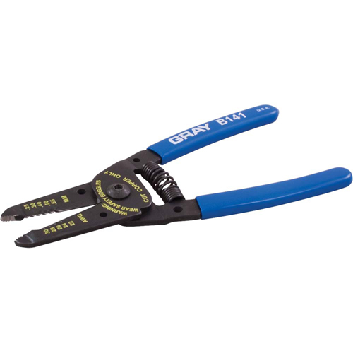 Wire Stripper/Cutter, 6" L Nia-Chem Ltd.