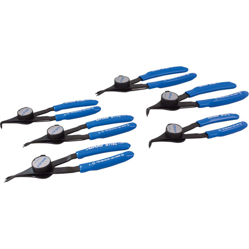 Ensembles de pinces transformables pour bagues de retenue - boîtier en plastique inclus, 6 Morcea Nia-Chem Ltd.