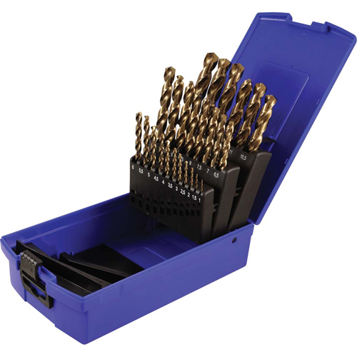 Drill Bit Set, 25 Pieces, High Speed Cobalt Nia-Chem Ltd.