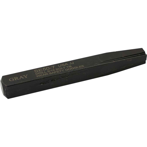 Straight Type Screw Extractor, 7, For Screw Size 7/8", Carbide Nia-Chem Ltd.