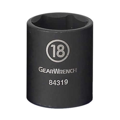 Socket, Impact, 11 mm, 3/8" Drive, 6 Points Nia-Chem Ltd.