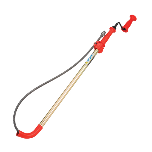 Toilet Auger, Manual, Bulb, 6' Cable Length, 1/2" Cable Diameter Nia-Chem Ltd.