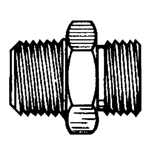 Reducer/Adapter Fitting, 1/4" x 1/8" Dia, Brass Nia-Chem Ltd.