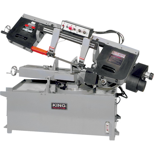 Metal Cutting Swivel Bandsaw, Horizontal, 9" x 18" Rectangular Cutting Capacity Nia-Chem Ltd.