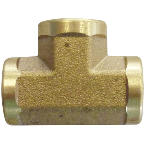 Raccord en T femelle, Laiton, 3/8" Nia-Chem Ltd.