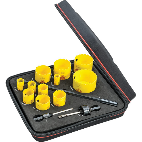 Industrial Hole Saw Kit, 14 Pieces Nia-Chem Ltd.