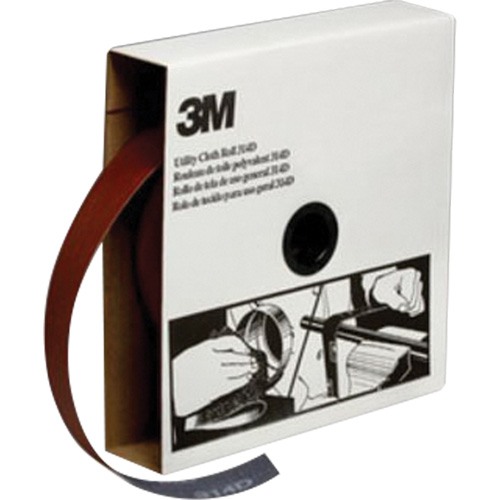 Utility Roll, Aluminum Oxide, 1-1/2" W x 150' L, P400 Grit Nia-Chem Ltd.