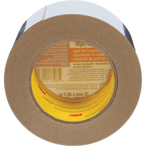 Ruban en aluminium Venture Tape, &eacute;paisseur 1,8 mils, 72 mm (3") x 45,7 m (150') Nia-Chem Ltd.