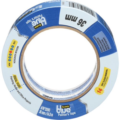 ScotchBlue Original Painter's Tape 2090, 36 mm (1-2/5") x 55 m (180'), Blue Nia-Chem Ltd.