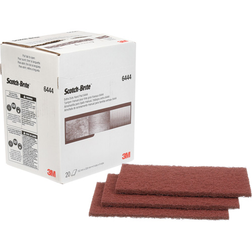 Scotch-Brite Extra-Duty Hand Pad, Aluminum Oxide, 9" x 6", Fine Grit Nia-Chem Ltd.