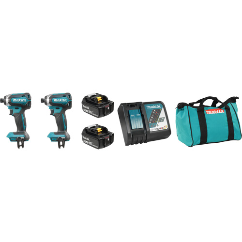 Ensemble de 2 outils avec moteur sans balai LXT, Lithium-ion, 18 V Nia-Chem Ltd.