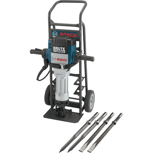 Brute Turbo Breaker Hammer with Deluxe Cart Nia-Chem Ltd.