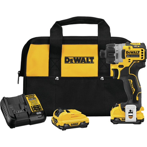 Xtreme Brushless Screwdriver Kit, 1/4", 12 V, 200 UWO Max. Torque, Lithium-Ion Battery Nia-Chem Ltd.
