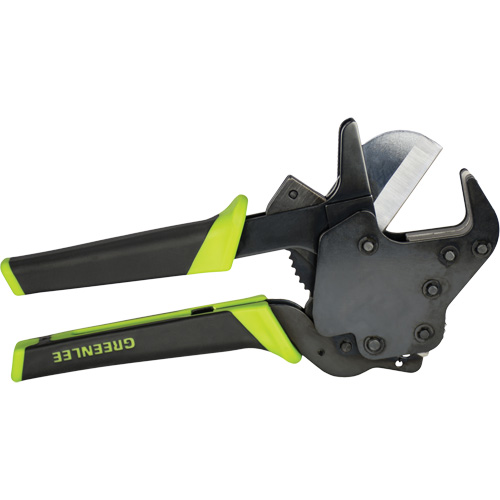 Cisaille &agrave; PVC &agrave; rochet ouverture rapide, Capacit&eacute; de 1-5/8" Nia-Chem Ltd.