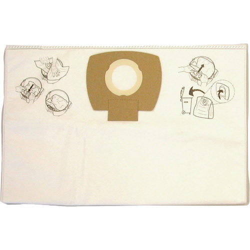 Sacs-filtre en papier pour aspirateur, 8 gal. US Nia-Chem Ltd.