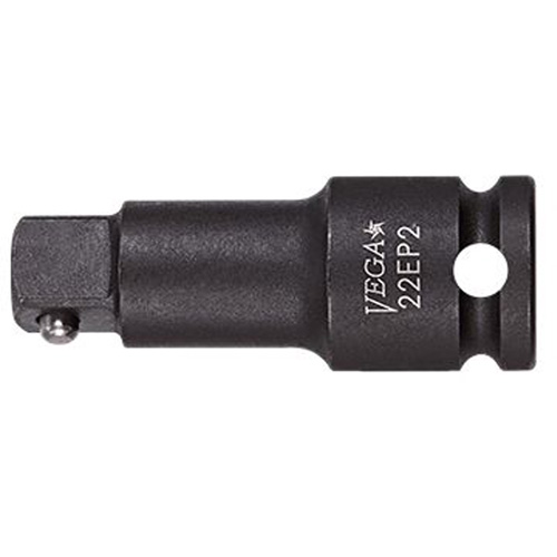 Pin Lock Impact Socket Extension, Impact, 3/8" Drive, 1-3/8" L Nia-Chem Ltd.