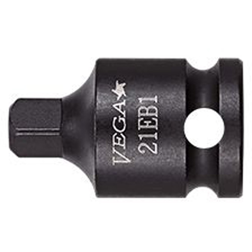 Socket Adapter, Impact, 3/8" Drive, 1/2" Socket, 1.5" L, Pin Nia-Chem Ltd.
