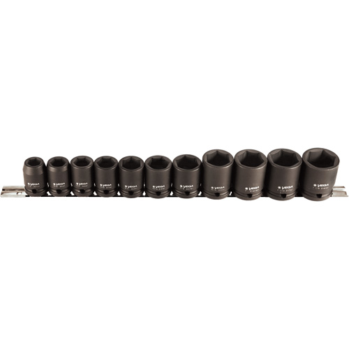 Jeu de douilles, 11 Mcx, Chocs, Prise de 1/2" Nia-Chem Ltd.