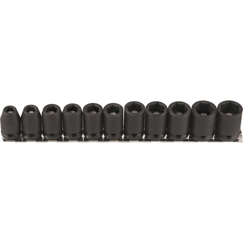 Magnetic Socket Set, 11 Pcs, Impact, 3/8" Drive Size Nia-Chem Ltd.