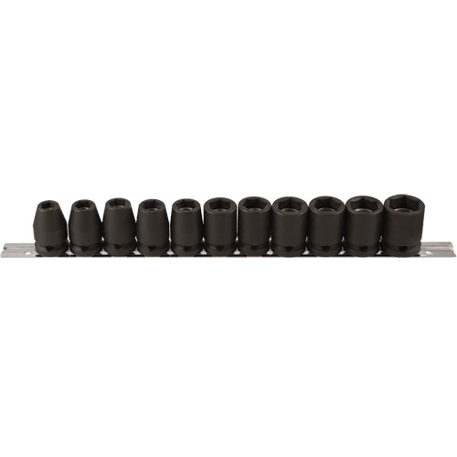 Socket Set, 11 Pcs, Impact, 1/2" Drive Size Nia-Chem Ltd.