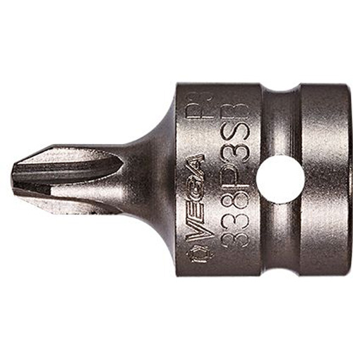 Bit Socket, Phillips, #3 x 2-7/8" L, 1/2" Drive Nia-Chem Ltd.