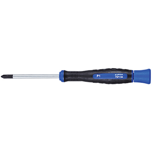 Phillips Precision Screwdriver, #1, 5-7/8" L, Cushion Grip Handle Nia-Chem Ltd.