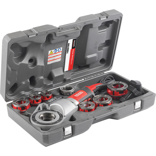 Syst&egrave;me de filetage motoris&eacute; manuel, 36 tr/min, Filetage de la tige 1/8" - 2" Nia-Chem Ltd.