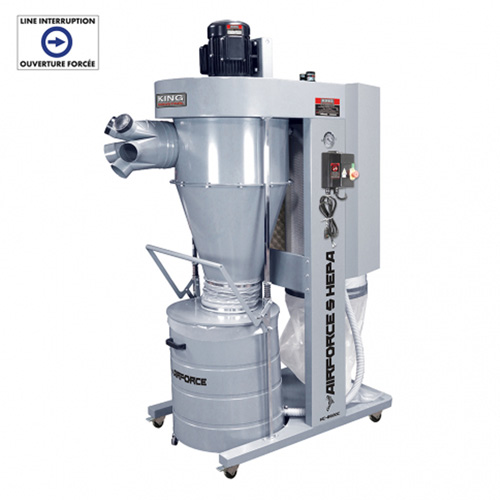 Cyclone Dust Collector, 35" x 65-1/2" x 91-5/8" Nia-Chem Ltd.