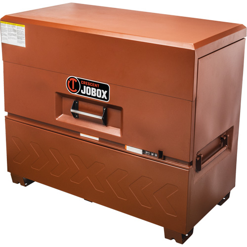 Coffre de style piano Site-Vault, 74" la x 31" p x 51" h, Orange Nia-Chem Ltd.