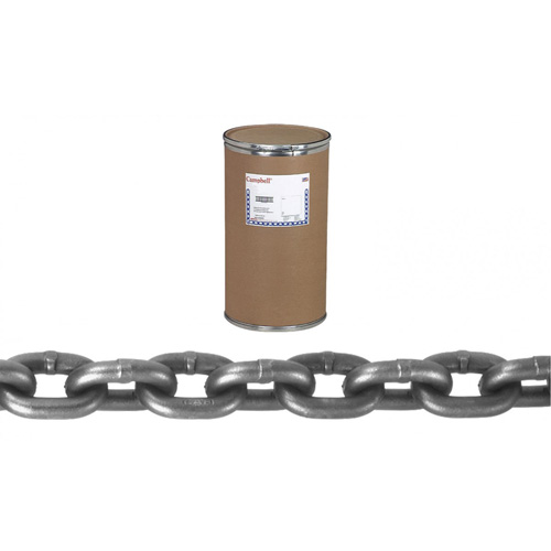 System 8 Cam-Alloy Chain, Alloy Steel, 1-1/4" x 60' (18.3 m) L, Grade 80, 72300 lbs. (36.15 tons) Load Capacity Nia-Chem Ltd.