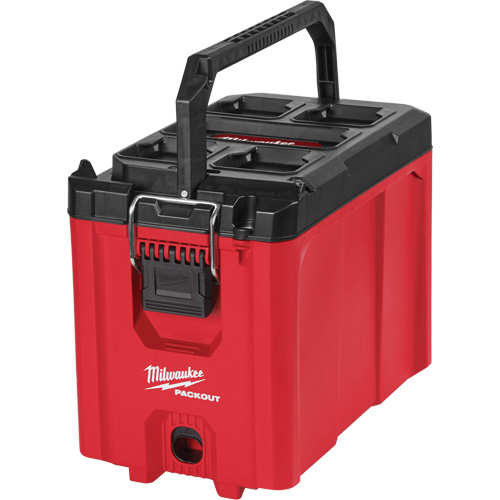 Packout Compact Tool Box, 10" x 16-1/5" x 13", Black/Red Nia-Chem Ltd.