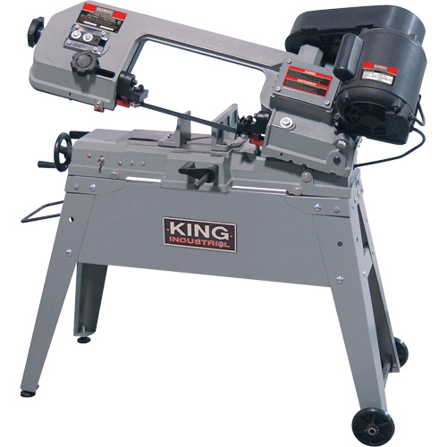 Metal Cutting Band Saw, Horizontal/Vertical, 5" Round and 4-1/2" x 6" Rectangular Cutting Capacity Nia-Chem Ltd.