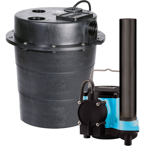 WRS Series Submersible Pump, 45 GPM, 115 V, 9 A, 1/3 HP Nia-Chem Ltd.