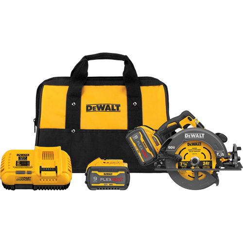 Flexvolt&reg; Max** Cordless Circular Saw with Electric Brake Kit, 7-1/4", 60 V Nia-Chem Ltd.