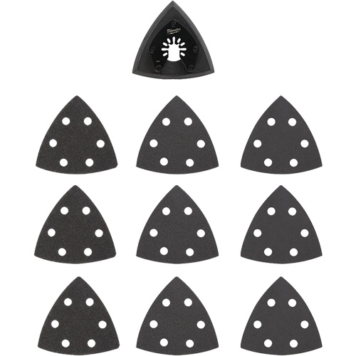 Ensemble pour patin de ponçage triangulaire 3-1/2" Open-Lok Nia-Chem Ltd.