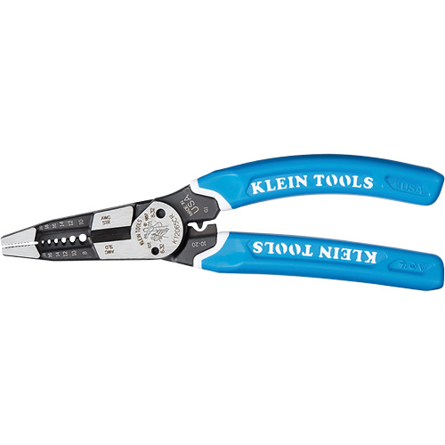 Outil polyvalent Klein-Kurve pour d&eacute;nuder, couper et sertir les fils, 8-1/4" lo, 8 - 20 AWG Nia-Chem Ltd.